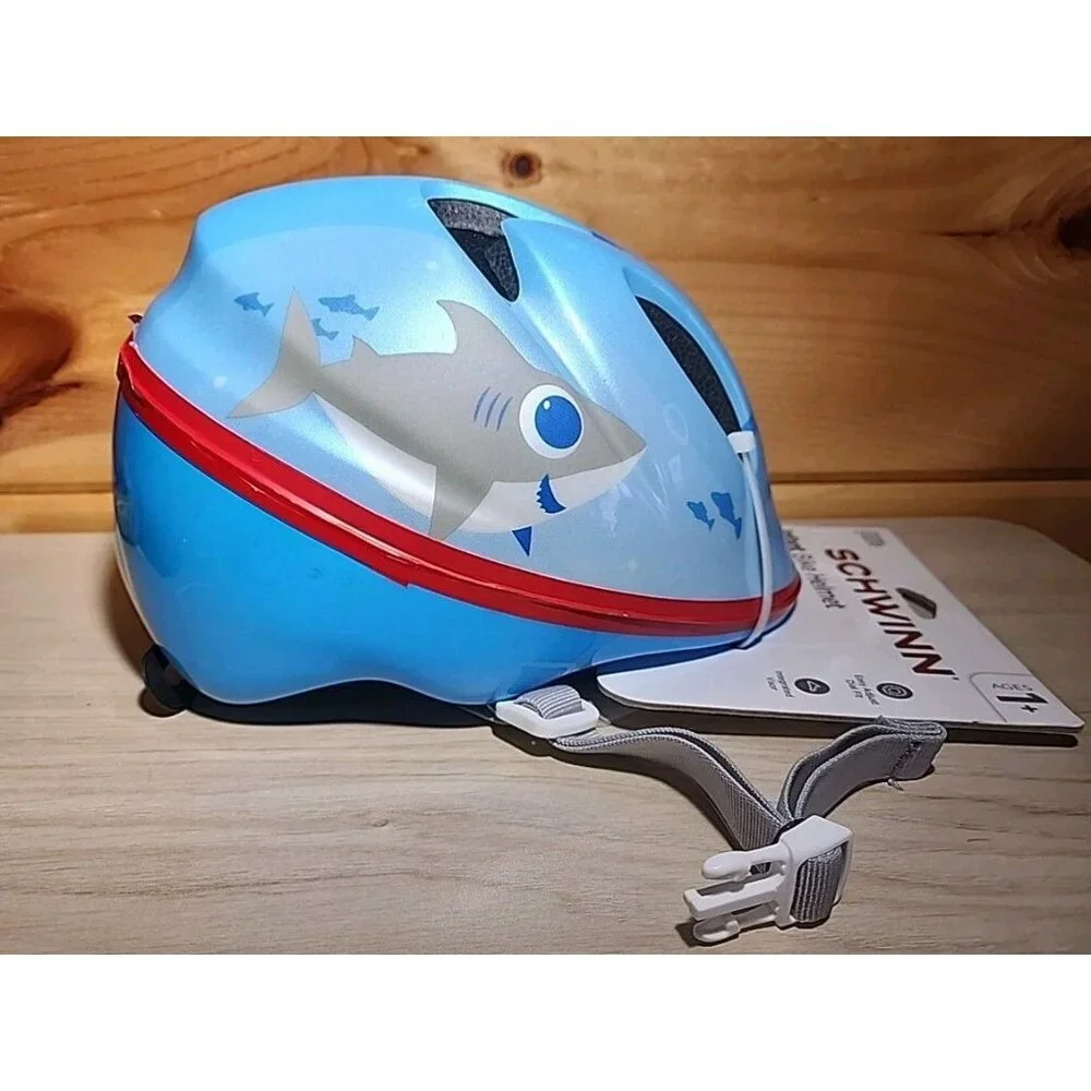 Schwinn Infant Bicycle Helmet Classic Ages 1+ Sharks Design, New With Tag